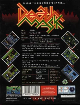 Death Mask (ECS & AGA)_Disk1 box cover back